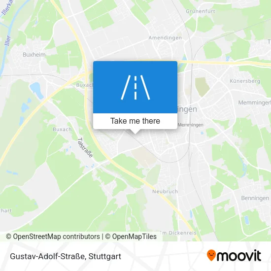 Карта Gustav-Adolf-Straße