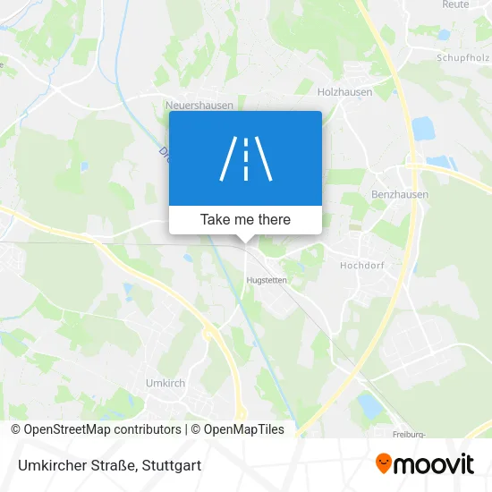 Карта Umkircher Straße