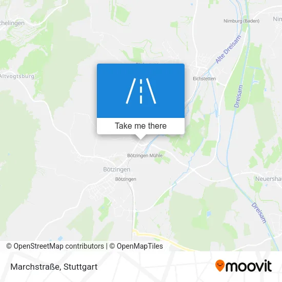 Карта Marchstraße