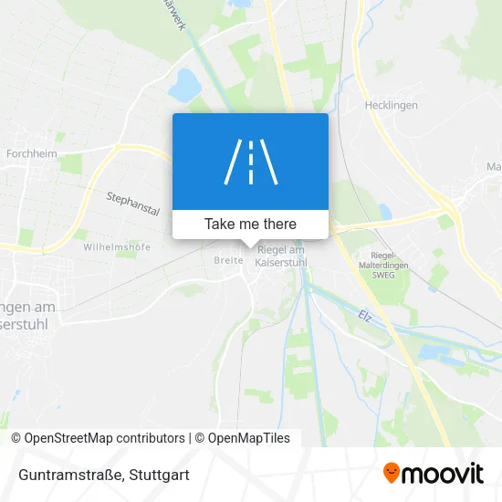 Карта Guntramstraße