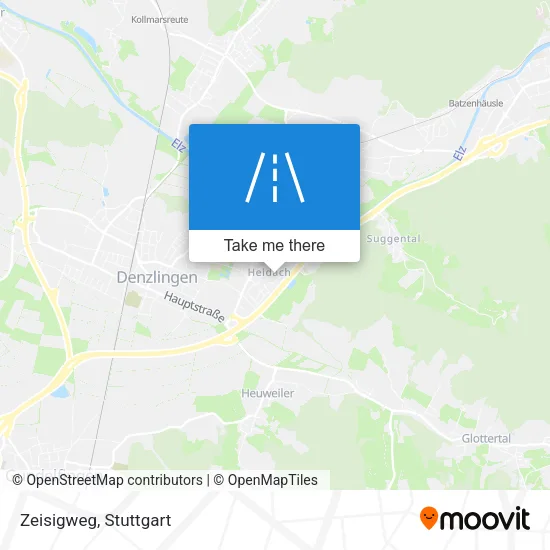 Карта Zeisigweg