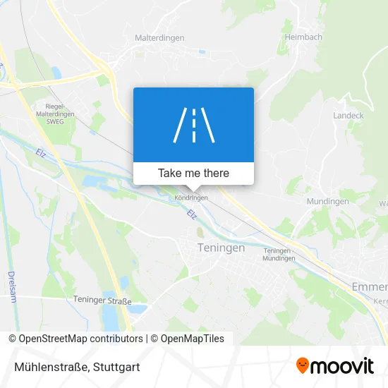 Карта Mühlenstraße