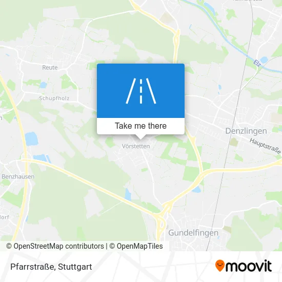 Карта Pfarrstraße