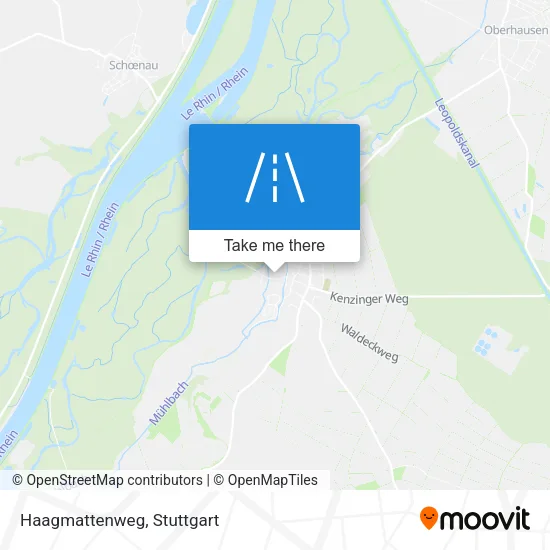 Карта Haagmattenweg