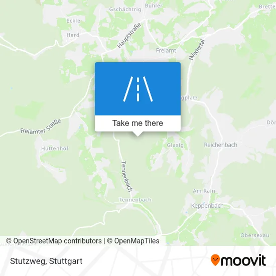 Stutzweg map