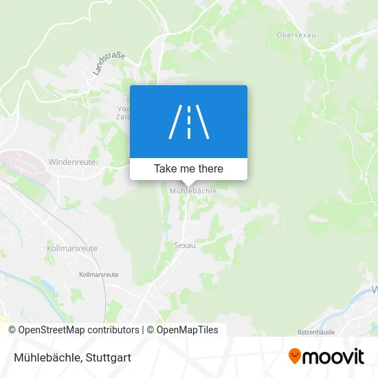 Карта Mühlebächle