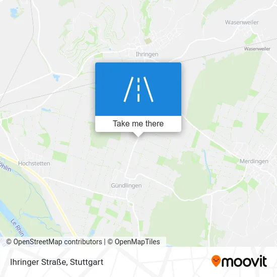 Карта Ihringer Straße