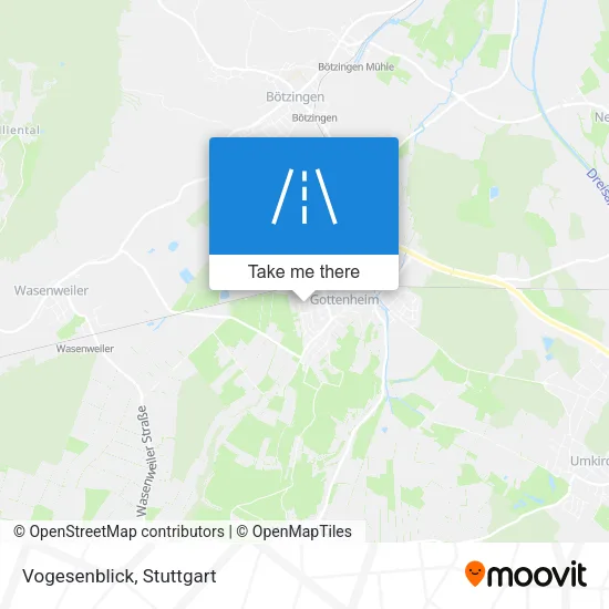 Карта Vogesenblick