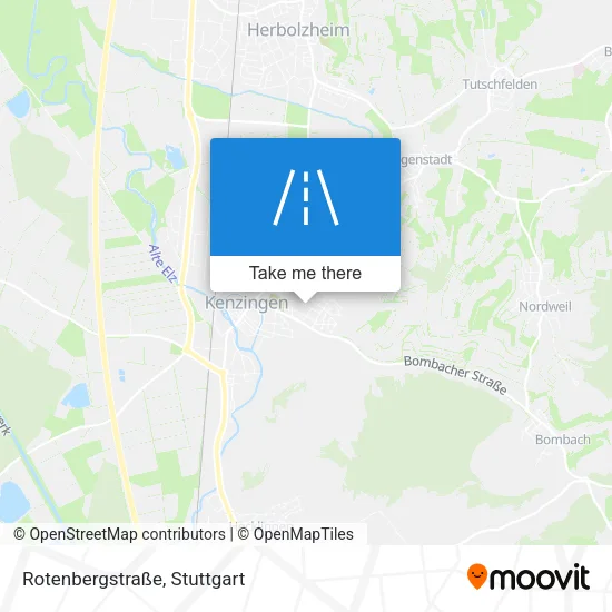 Карта Rotenbergstraße