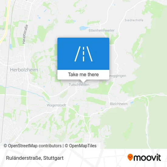 Карта Ruländerstraße