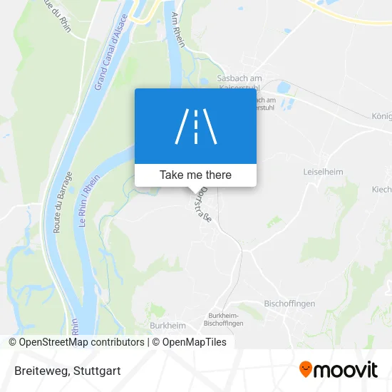 Карта Breiteweg