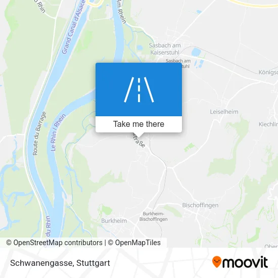 Карта Schwanengasse