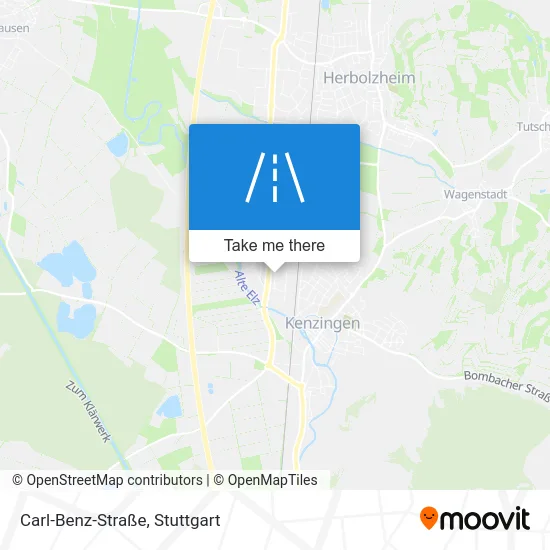 Карта Carl-Benz-Straße