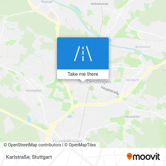 Карта Karlstraße