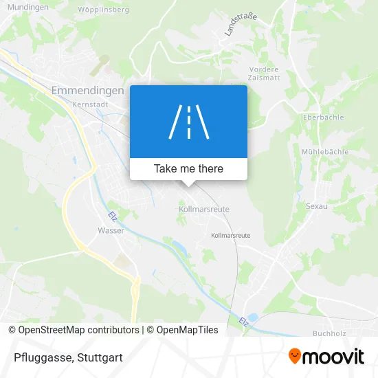 Карта Pfluggasse