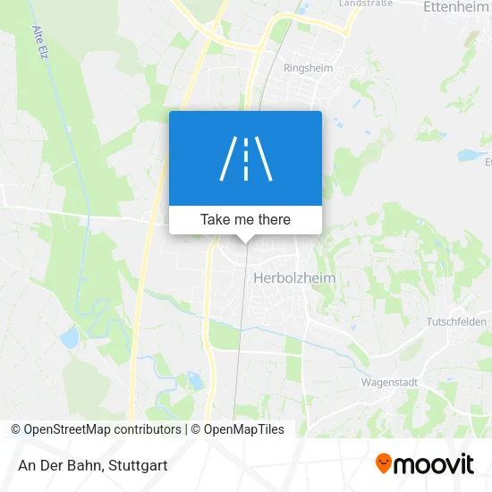 Карта An Der Bahn