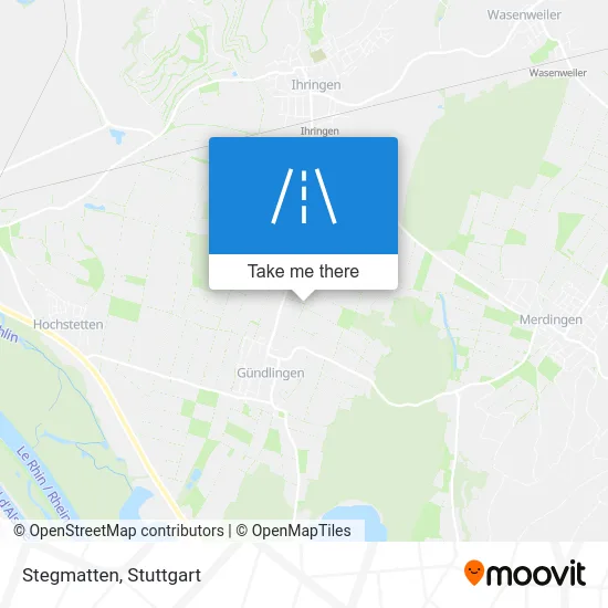 Карта Stegmatten