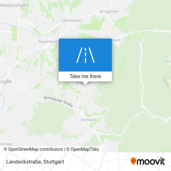 Карта Landeckstraße