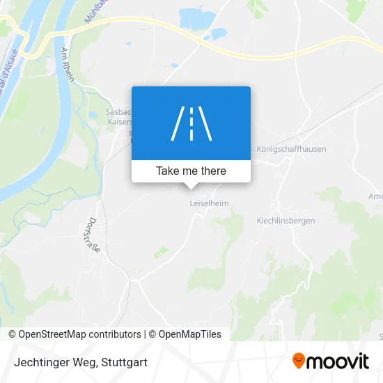 Карта Jechtinger Weg