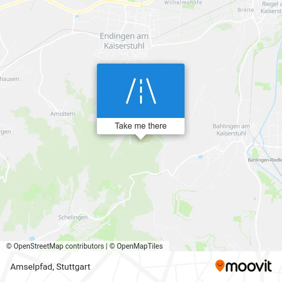 Карта Amselpfad