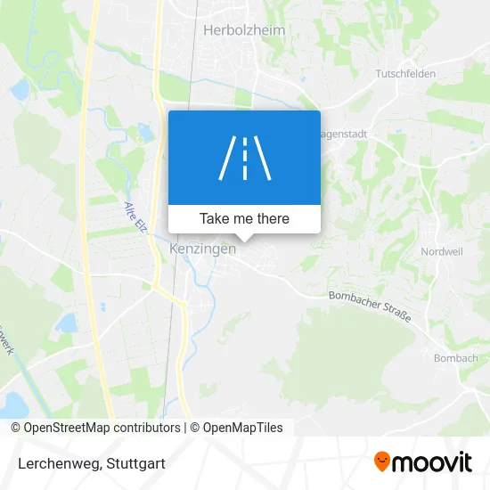 Карта Lerchenweg