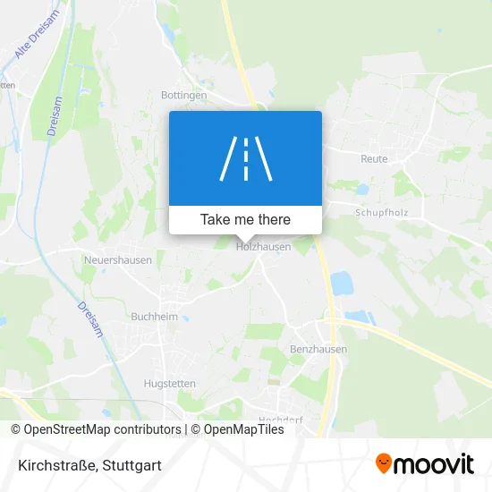 Карта Kirchstraße