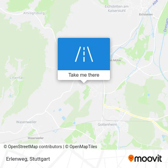 Карта Erlenweg