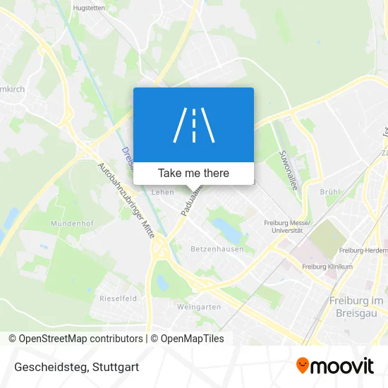 Карта Gescheidsteg