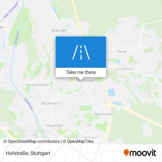 Карта Hofstraße