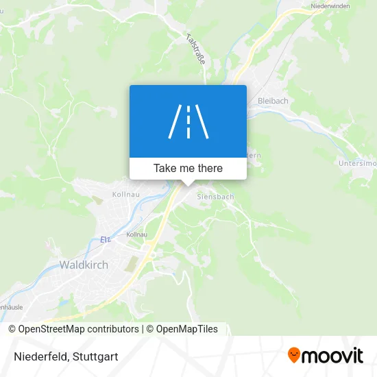 Карта Niederfeld