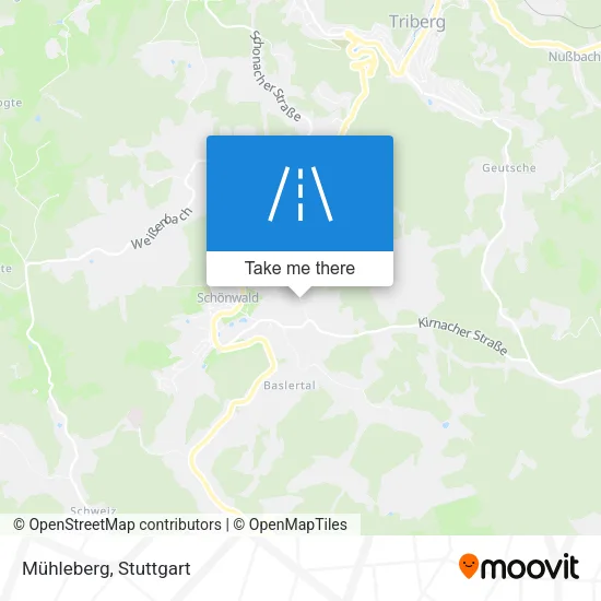 Карта Mühleberg