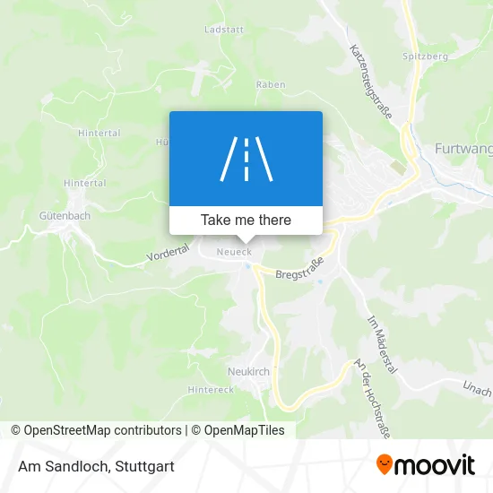 Карта Am Sandloch