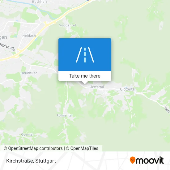 Карта Kirchstraße