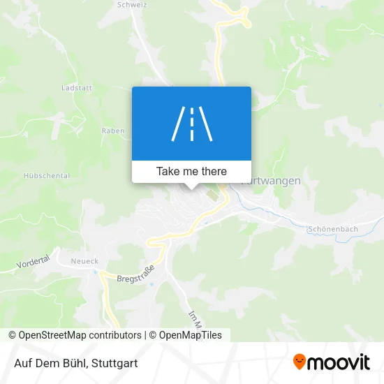 Карта Auf Dem Bühl