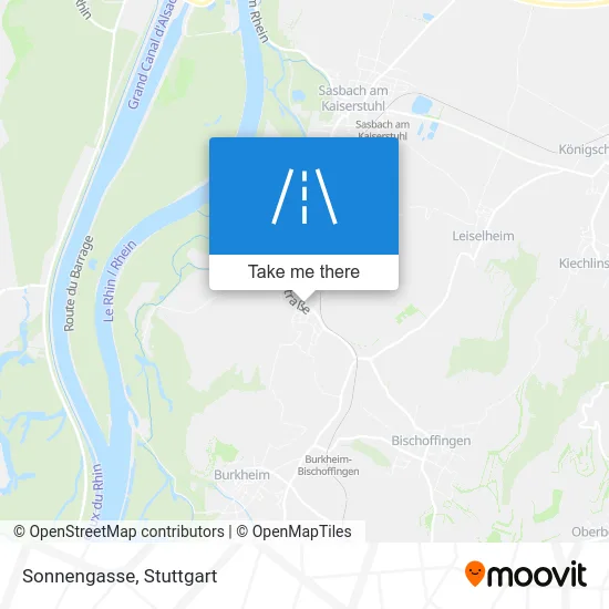 Карта Sonnengasse