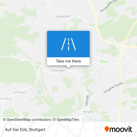 Карта Auf Der Eck