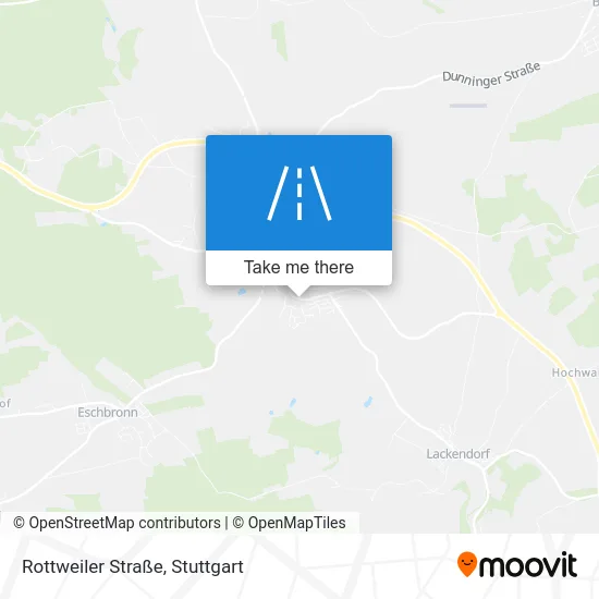 Rottweiler Straße map