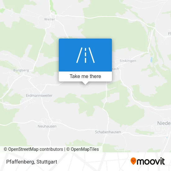 Карта Pfaffenberg