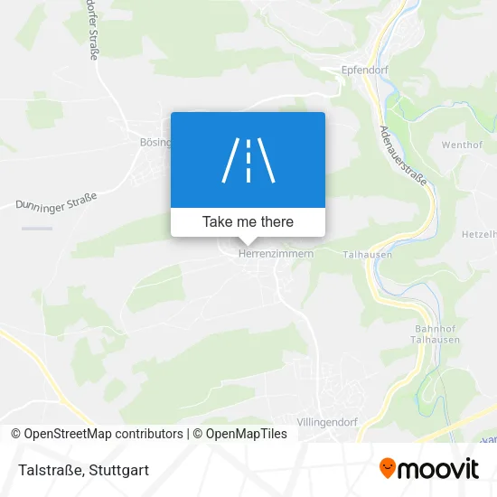 Карта Talstraße