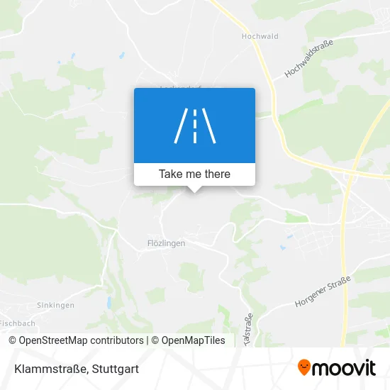 Карта Klammstraße