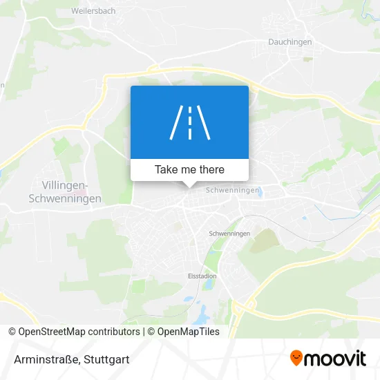 Карта Arminstraße