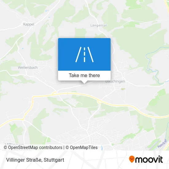 Карта Villinger Straße