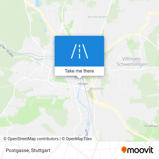 Карта Postgasse