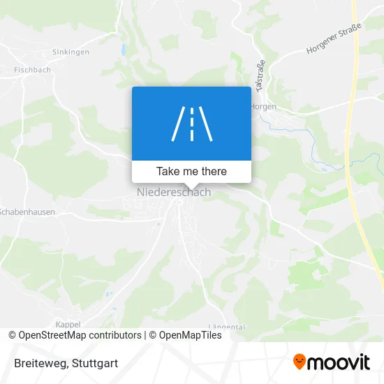 Карта Breiteweg