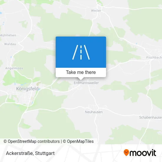 Карта Ackerstraße