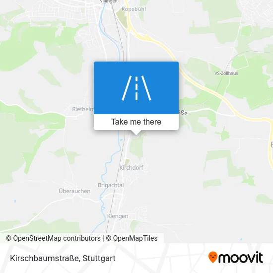 Карта Kirschbaumstraße