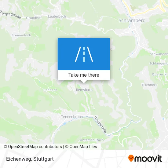 Eichenweg map