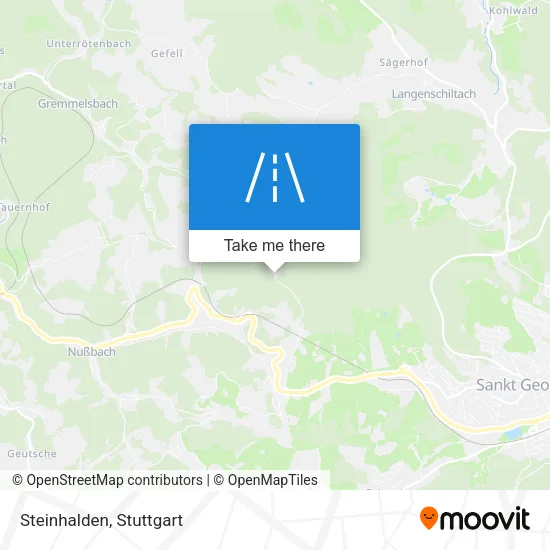 Карта Steinhalden