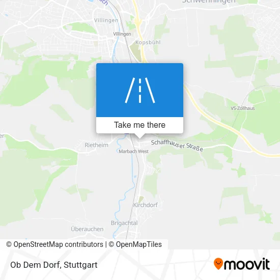 Карта Ob Dem Dorf