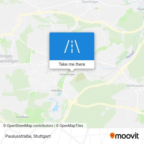 Карта Paulusstraße